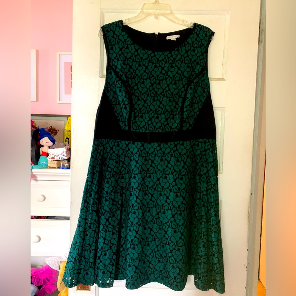 New York and Company Lace Floral Dress